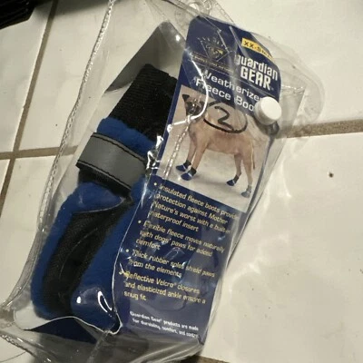 2 Guardian Gear Dog Boots ( BLUE/BLACK) (xx-small) - Image 1 of 3