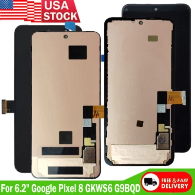 USA For Google Pixel 8 OLED 120HZ Full LCD Display Touch Screen Digitizer±Frame - Image 1 of 4