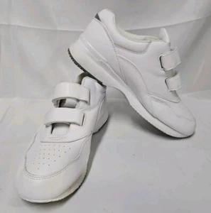 Propet Comfort Women size 9 X 2E EE wide White Leather Walking Shoes W3902 READ - Picture 1 of 15