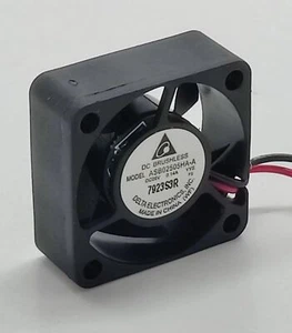 4pcs Delta ASB02502HA-A 25x25x10mm 2510 5V 0.14A 2pin DC Brushless Cooling Fan - Picture 1 of 6