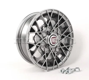 Fiat 600 Super Look Wheel Dark Silver New - Picture 1 of 1