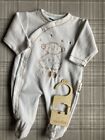 3-6 Months Baby Boys Clothes Beige Bear Popper Front Fasten Outfit John Lewis ??