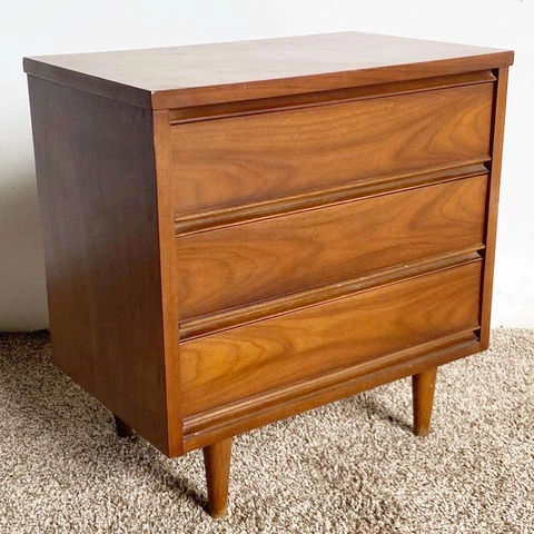 Mid Century Modern Wooden Nightstand/Side Table Cover