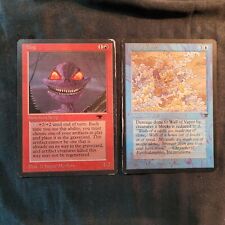 MAGIC THE GATHERING CARDS, EARLY 1990'S WALL OF VAPOR & ATOG. PLZ SEE PICTURES