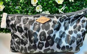 MZ Wallace Leopard Print Large Rare Cosmetic Bag Pouch - SOLD OUT EVERYWHERE!