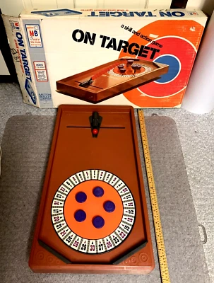 vintage 1973 On Target Milton Bradley strategy action game- Working - Image 1 of 4