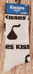 Calcetines con logotipo Hersheys KISSES para hombre talla 6-12 - nuevos por extraño Sox - chocolate - Imagen 1 de 2