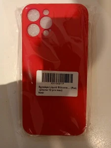 Sgoseye Liquid Silicone Gel Case COVER für Apple iPhone 12 PRO MAX - Bild 1 von 3