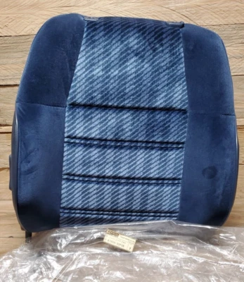 NOS 86 87 Nissan S12 200SX hatchback asiento trasero izquierdo lado del conductor azul Foto 1 de 4