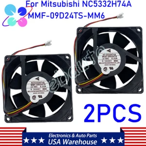 24V 0.22A 3-pin Cooling Fan 90*90*25mm For Mitsubishi NC5332H74A MMF-09D24TS-MM6 - Picture 1 of 4