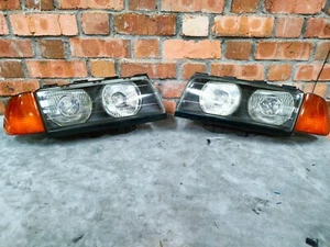 BMW 7 Series E38 740 1995-1998 Front Head Lights With Corner Lamps Light 1 Pairs - Picture 1 of 10