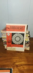 Vintage Workbasket Magazine 1950's 1960's 1975 1980's Lot Crochet Knitting Lot - Imagen 1 de 24