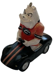 NCAA Ornament Mascot Georgia Bulldogs Tree Decoration Approx 3” X 3” - Picture 1 of 5