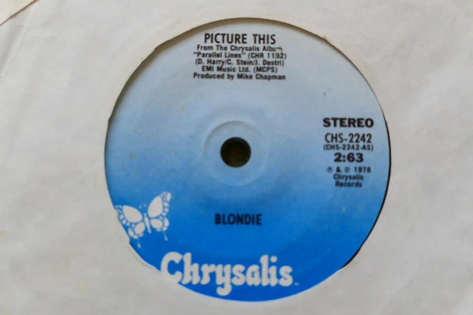 BLONDIE – PICTURE THIS 7″ – Nr MINT US 1978 PICTURE SLEEVE PUNK NEW WAVE POP - Image 1 of 1
