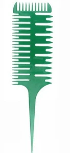 Dcash Hair Highlighting Salon 3-Way Weaver Comb quick foil Highlight tool brush - Picture 1 of 1