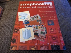 Scrapbooking Treasured Memories-Mary Maguire Book - Picture 1 of 1