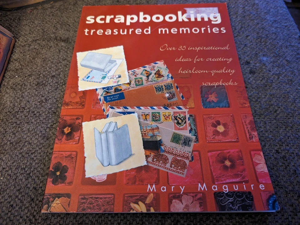 Scrapbooking Treasured Memories-Mary Maguire Book - Image 1 of 1
