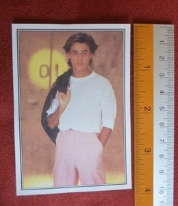 #003 Andrew Ridgeley (WHAM!) The Smash Hits 85 1985 Panini Card Rare MINT 