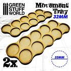 MDF Movement Trays 10 x 32mm - Warhammer Miniatures Scenery GSW