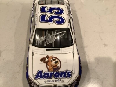 MARK MARTIN AUTOGRAPHED 2012 TOYOTA CAMRY AARON'S DIECAST & AUTOGRAPHED CARD - Image 1 of 4