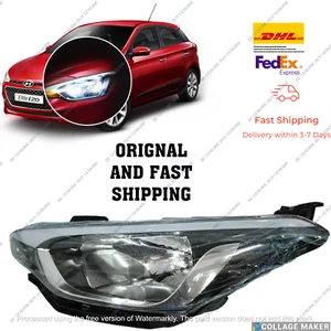 92101C7020 Headlight Left Side Fit For Hyundai i20 2014-2020 Model Oem Genuine - Picture 1 of 7
