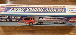 1999 Crown Oil Limited Edition Collectible Toy Talking Tanker Truck NIB - Picture 1 of 1