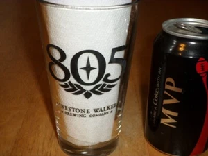 (805) "805" FIRESTONE WALKER- "BREWED ON THE CENTRAL COAST", Beer Pint Glass - Picture 1 of 11