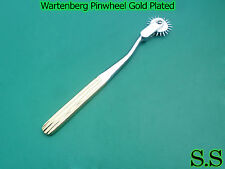 Gold Neurological Wartenberg Pinwheel Chrome Plated Good Quality