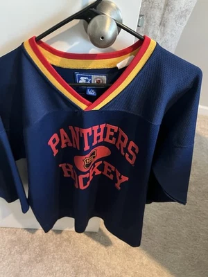 Vintage Florida Panthers NHL Hockey Starter Jersey Ed Jovanovski L/XL - Image 1 of 3