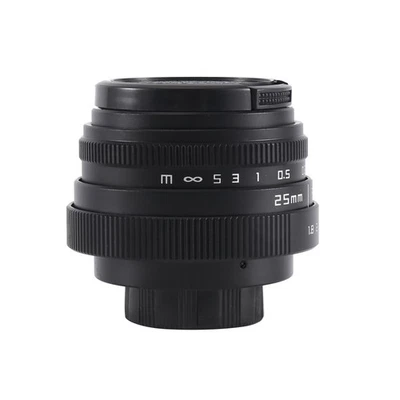 25MM F1.8 -C Television  Lens/Cctv Lens for 16Mm C Mount Camera Manual7527 - Image 1 of 4