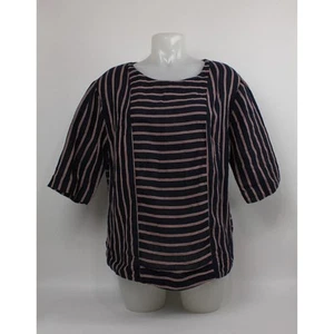 Blusa para mujer Monzón Top Talla 10 UK Mezcla de lino Artículo - Imagen 1 de 10