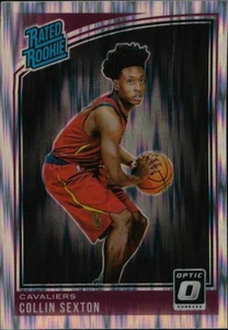 2018-19 Optic #180 Collin Sexton Rated Rookie Shock Prizm RC - Bild 1 von 2