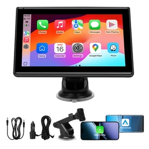 7" Portable Wireless CarPlay Screen for Car – Apple CarPlay & Android Auto, H... - Bild 1 von 6