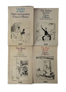 Flann O' Brien Picador x 4 Vintage Paperbacks 'The Best Of Myles'... - Picture 1 of 24