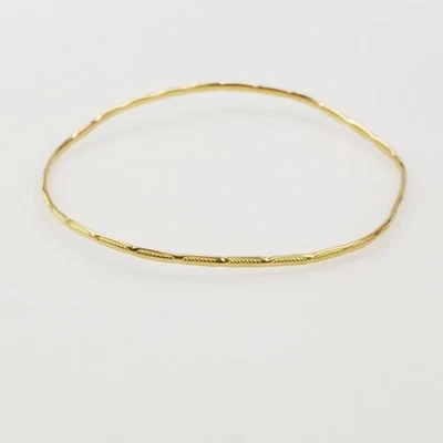 Brazalete de oro macizo 22k 4,4 g (doblado) Foto 1 de 4