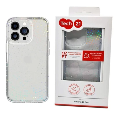 Tech21 Case for iPhone 13 Pro - Evo Sparkle Radiant Cover Shockproof - Image 1 of 4