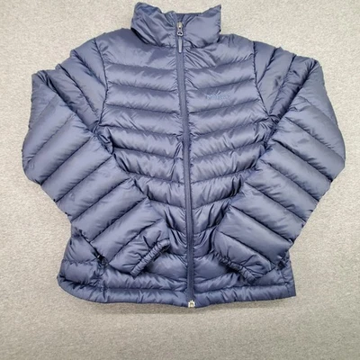 Marmot Jacket Womens Small Blue 700 Fill Down Puffer Quilted Full Zip Insulated - Image 1 of 4