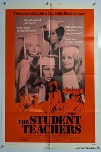 Sexy THE STUDENT TEACHERS Original 1sh Movie Poster Adult Comedy Thriller - Picture 1 of 1