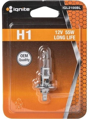 Ignite H1 Halogen Globe 12V 55W fits Daewoo Leganza 2.0 KLAV 16V (IGL2100BL) - image 1 of 4