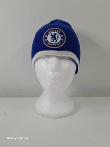 Chelsea FC blaue Strick-Wintermütze Fußballverein offizielle Handelsware Einheitsgröße  - Bild 1 von 9