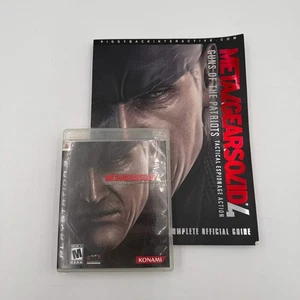 Metal Gear Solid 4 Guns of the Patriots (Sony PlayStation 3 PS3, 2008) with Pigg - Foto 1 di 9