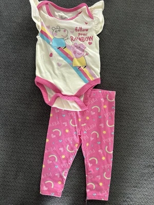 Peppa Pig, Juego de Pijama 3-6 Meses Foto 1 de 2