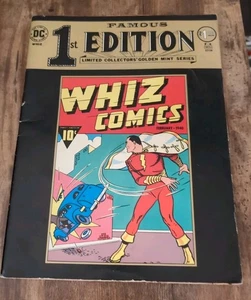 FAMOSA 1ª EDICIÓN #F-4 - WHIZ COMICS #2 - 1ª APP DE SHAZAM - DC COMICS/1974 - Imagen 1 de 6