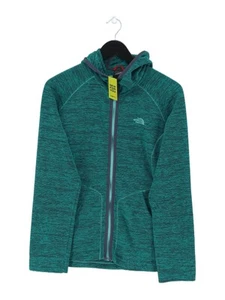 The North Face Women's Hoodie L Green 100% Polyester Full Zip - Picture 1 of 6