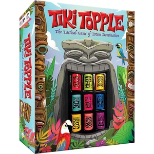Tiki Topple Board Game by Ceaco - Picture 1 of 3