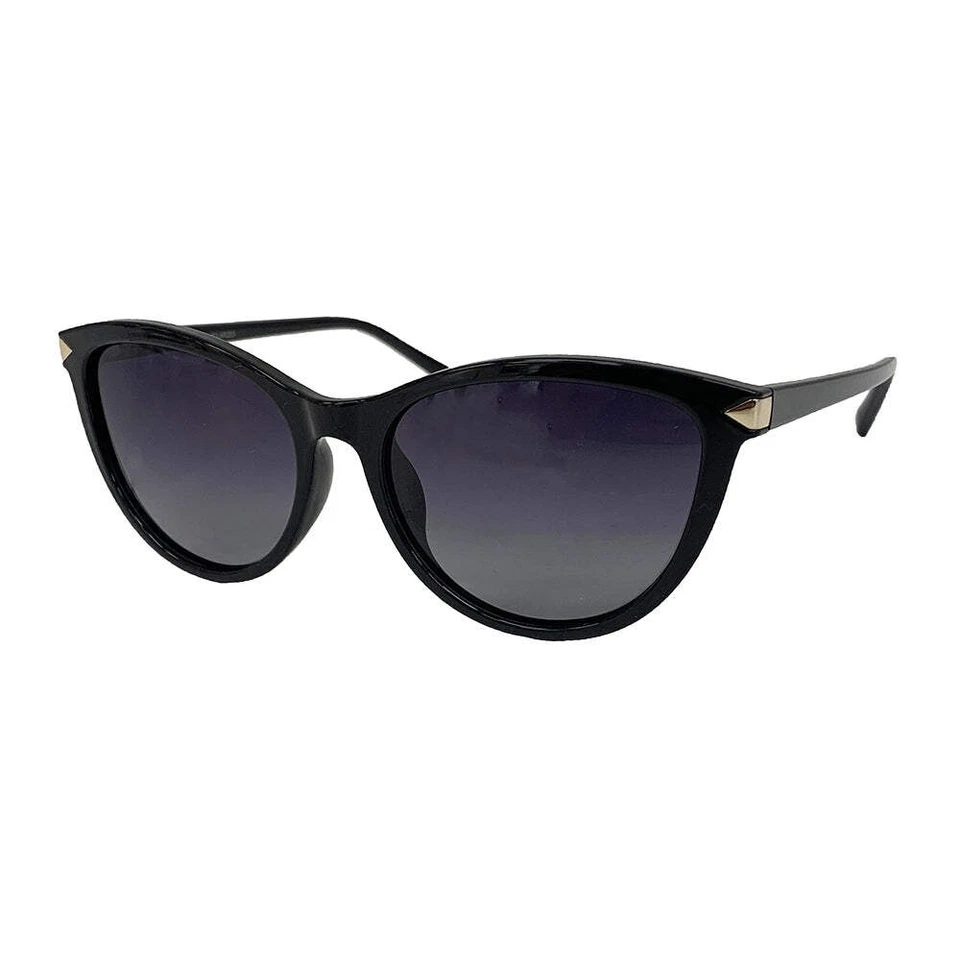 Sunglasses CentroStyle S0202 56 001 015 Black Grey Gradient 56 17 140 - Immagine 1 di 1
