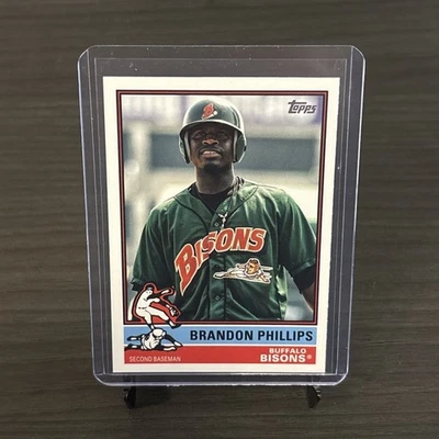 2025 Topps Pro debut Brandon Phillips MILB Legends #ML-1 Foto 1 de 2