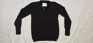 Suéter Pullover Henley Tejido Crudo G Star Para Hombre Talla M Gris Mangas Largas - Imagen 1 de 24