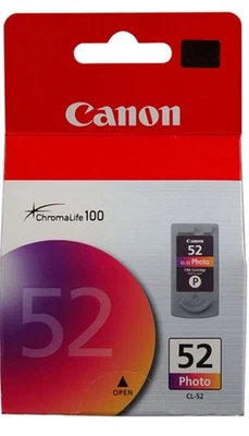 NIB Genuine Canon CL-52 Photo Ink Fine Pixma ip6210D ip6220D ip6310D ip6320D New - Image 1 of 4