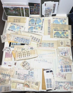 Huge $491 Face Value US Mint Commemorative Definitive Stamps Single Block Sheet - Picture 1 of 24